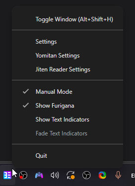GSM tray icon
